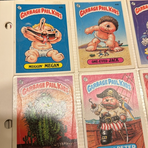 GPK OS2 Lot of 9 1986 ungraded good condition! - Picture 2 of 7